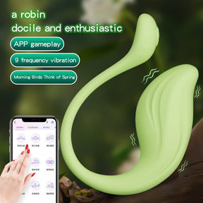 YEAiN Night Sakura Morning Bird Smart App-Controlled Vibrating Egg – App Remote Control, Hands-Free, Quiet Design