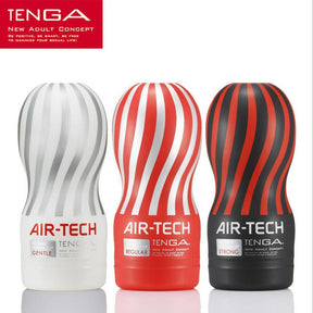 Air-Tech Reuseable Vacuum Cup Male Masturbator For Him Gentle/Regular/Strong/Ultra