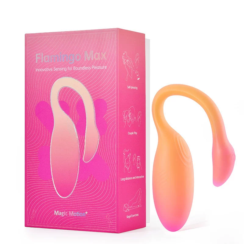 Magic Motion Flamingo Max App-Controlled Women's Kegel Trainer, Waterproof, Rechargeable  远程控制女士凯格尔训练器，防水可充电