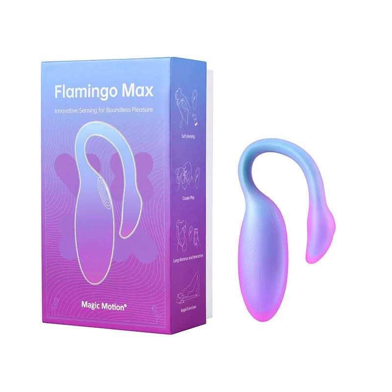 Magic Motion Flamingo Max App-Controlled Women's Kegel Trainer, Waterproof, Rechargeable  远程控制女士凯格尔训练器，防水可充电