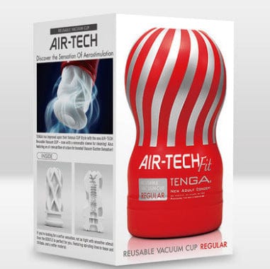 Air-Tech Reuseable Vacuum Cup Male Masturbator For Him Gentle/Regular/Strong/Ultra