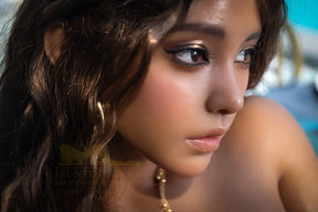 Irontech Curly Hair Tan Sex Doll 164cm S40 Eileen Full Silicone