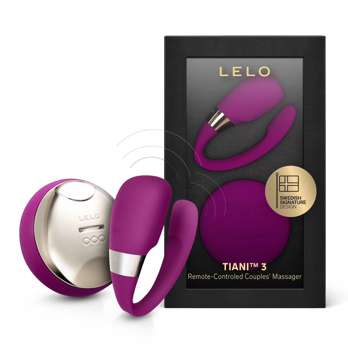 Original LELO TIANI™ 3 Remote Controlled Couple Toys LELO TIANI™ 3 远程遥控情侣情趣玩具