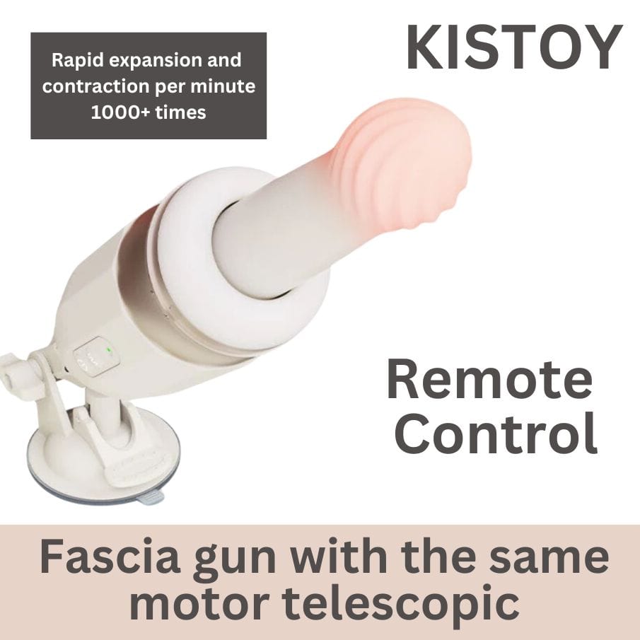 Kistoy TUTU APP Thrusting Dildo Machine Long Distance Control With HandsFree Heating dildo vibrator machine for Her