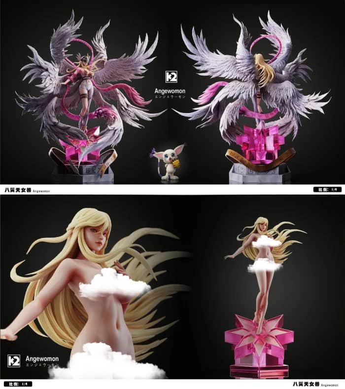 【Pre order】K2 Studio 1/4 Digimon Angewomon Collectibles