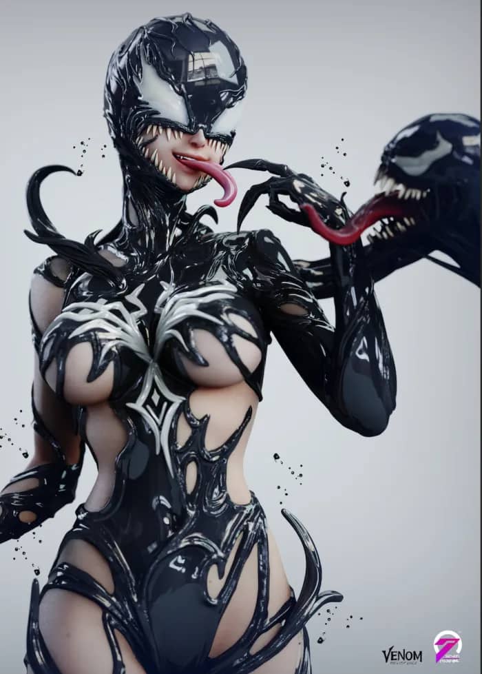 【Pre order】Seven studio 1/4 Female Venom Collectibles