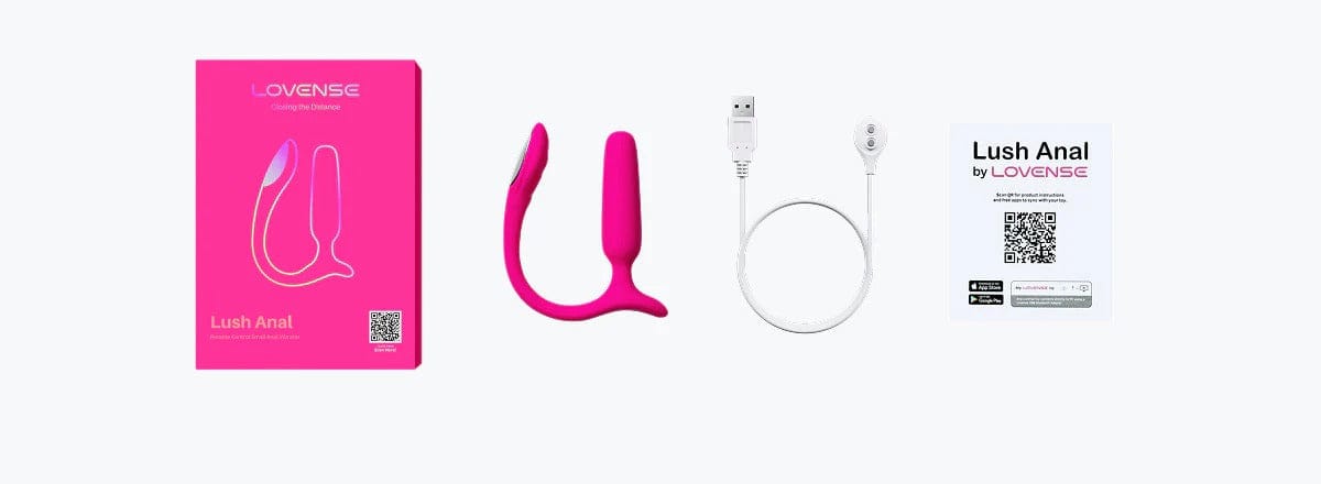 Lovense Lush Anal — App-Controlled Smart Vibrating Plug
