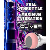 Fleshlight - Pink Quiver Rechargeable Vibrating Stroker Masturbator