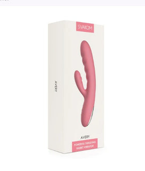 SVAKOM Cici+ 2 App-controlled Slim Rabbit Vibrator Pastel Lilac Cici+ 2 应用程序控制纤细兔形振动棒 – 柔和丁香紫
