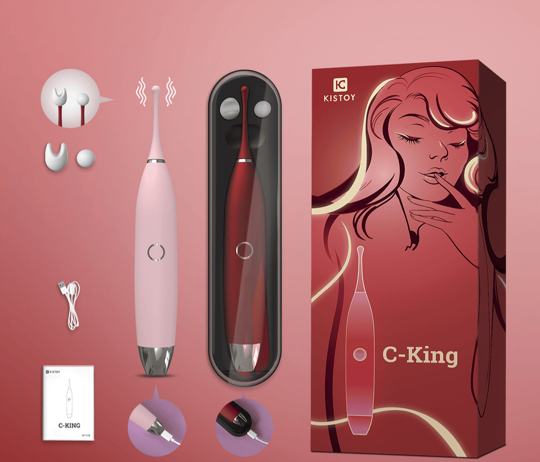 Kiss Toy C-King Clitoris Vibrator For Her / For Couple