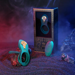 ZALO BAYEK Vibrating Couples Ring – Male Delay Cock Ring with Remote App Control 男用延时锁精环成人按摩玩具