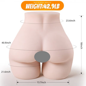 Ariel Half Ass Soft Liquid Butt 20KG Realistic half butt For him