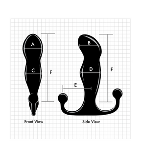 Aneros Progasm Black Ice Large Prostate Massager 大号前列腺按摩器 强劲深层刺激，专为极致体验而生
