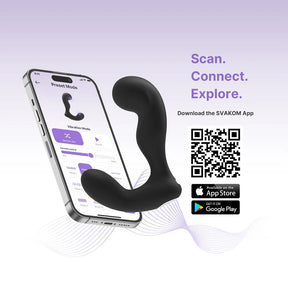 SVAKOM IKER 2nd Generation App-Controlled Prostate and Perineum Vibrator 司沃康伊第二代手机遥控前列腺与会阴震动器