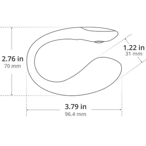 Lovense Lush Mini Remote-Controlled Small & Powerful G-Spot Egg Vibrator 迷你远程控制强力G点跳蛋振动器