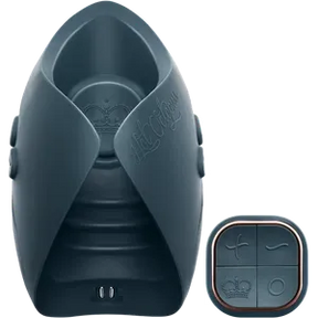 Hot Octopuss Pulse Duo V4 Rechargeable Remote Control Stroker Blue (New Model 2025)