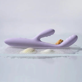 SVAKOM Cici+ 2 App-controlled Slim Rabbit Vibrator Pastel Lilac Cici+ 2 应用程序控制纤细兔形振动棒 – 柔和丁香紫