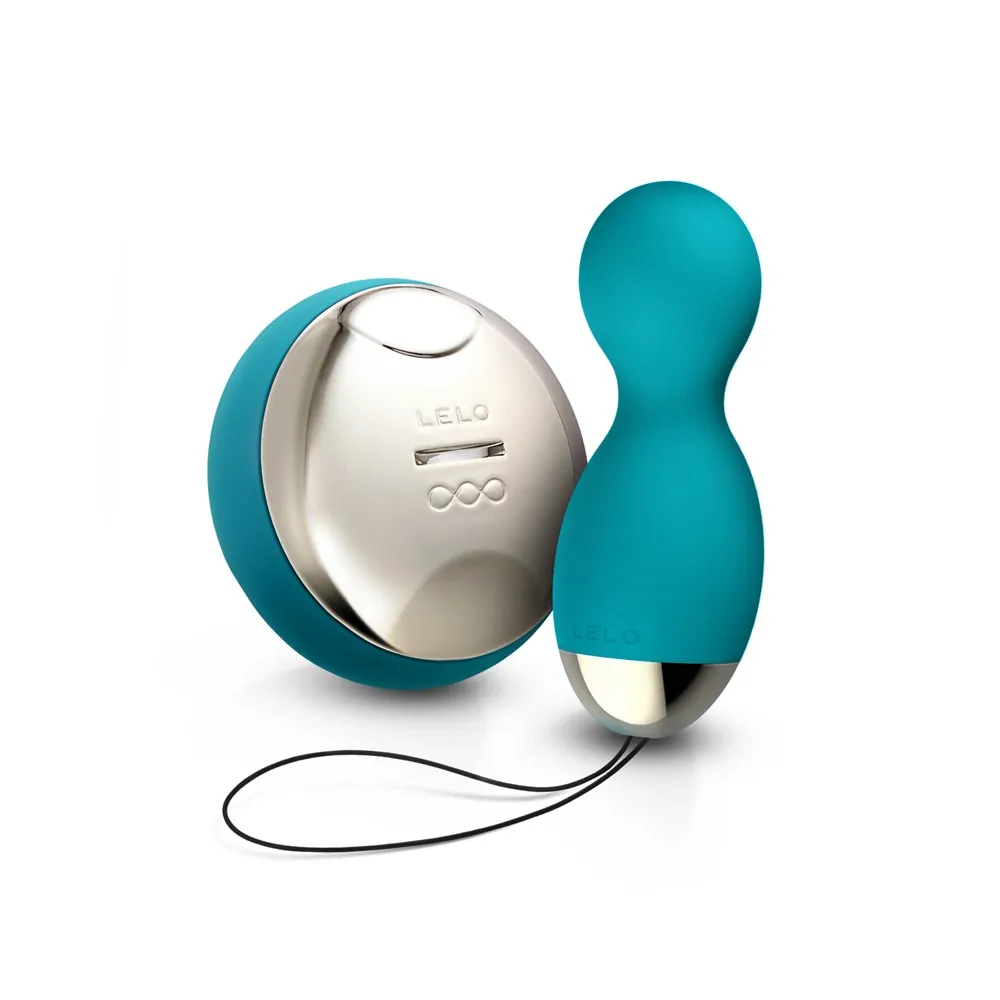 Lelo Hula Beads in Ocean Blue and Deep Rose 遙控快感陰道球本瓦球