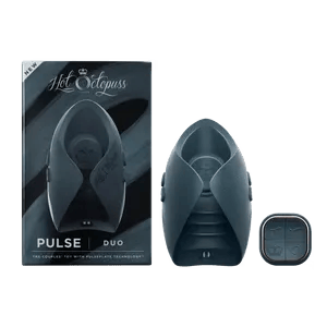 Hot Octopuss Pulse Duo V4 Rechargeable Remote Control Stroker Blue (Ne