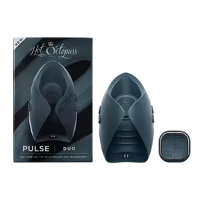 Hot Octopuss Pulse Duo V4 Rechargeable Remote Control Stroker Blue (New Model 2025)