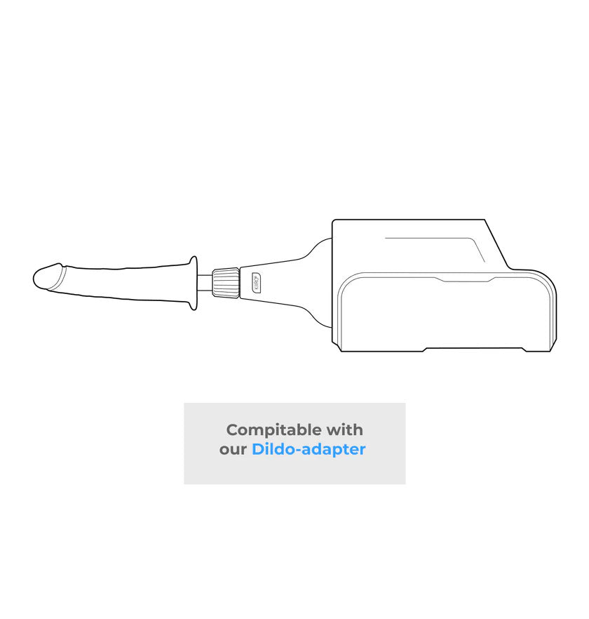 Kiiroo Vac-U-Lock Dildo 真空锁假阳具