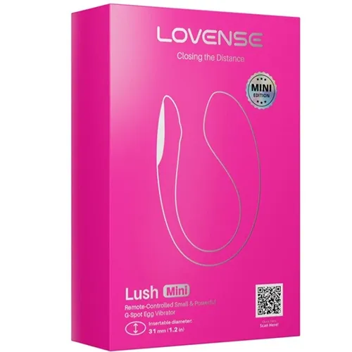 Lovense Lush Mini Remote-Controlled Small & Powerful G-Spot Egg Vibrator 迷你远程控制强力G点跳蛋振动器
