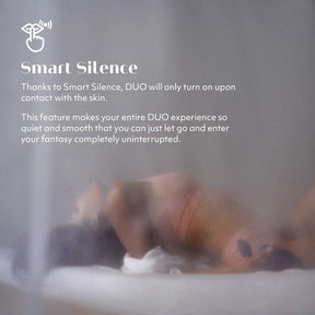 Womanizer Duo Rabbit Vibrator Dual Stimulation Clitoral & G-Spot Vibrating Toy for Women