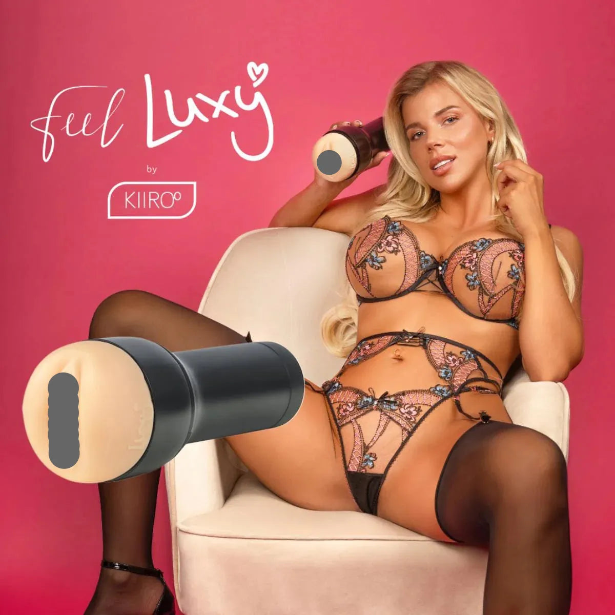 Kiiroo - Feel Luxy Dutch by KIIROO Stars Collection Strokers Masturbator (Beige)