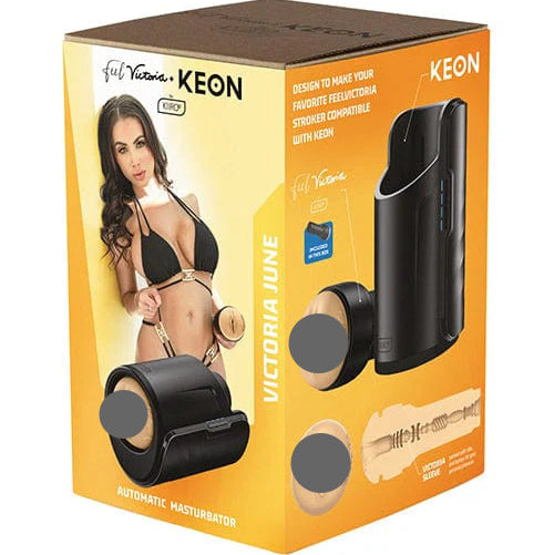 Kiiroo - Keon Feel Stars Collection Stroker Combo Set Victoria June
