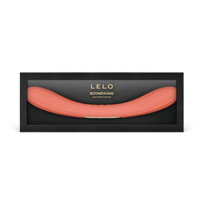 Lelo - Boomerang App-Controlled Dual Ended Vibrator Purple & Coral Red