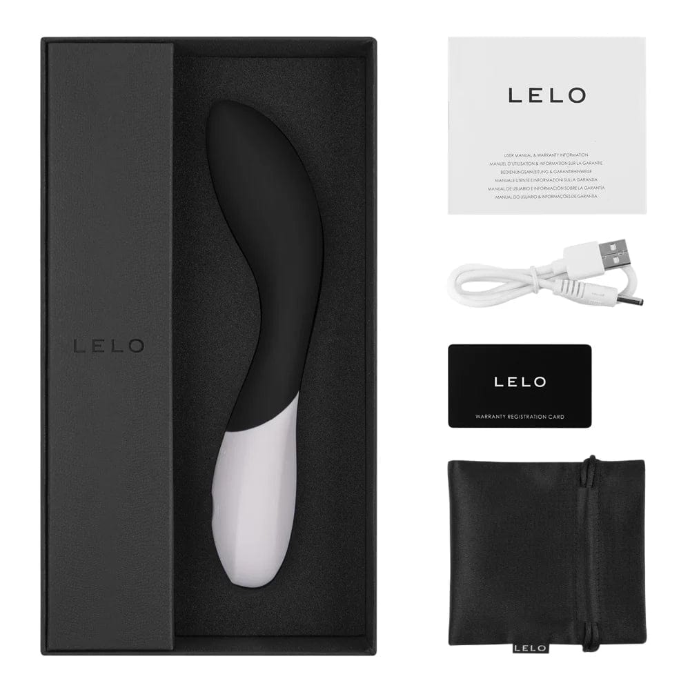 Lelo Mona Wave Rose & Black - Premium Vibrator with Wave Motion