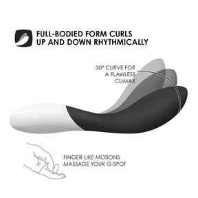 Lelo Mona Wave Rose & Black - Premium Vibrator with Wave Motion