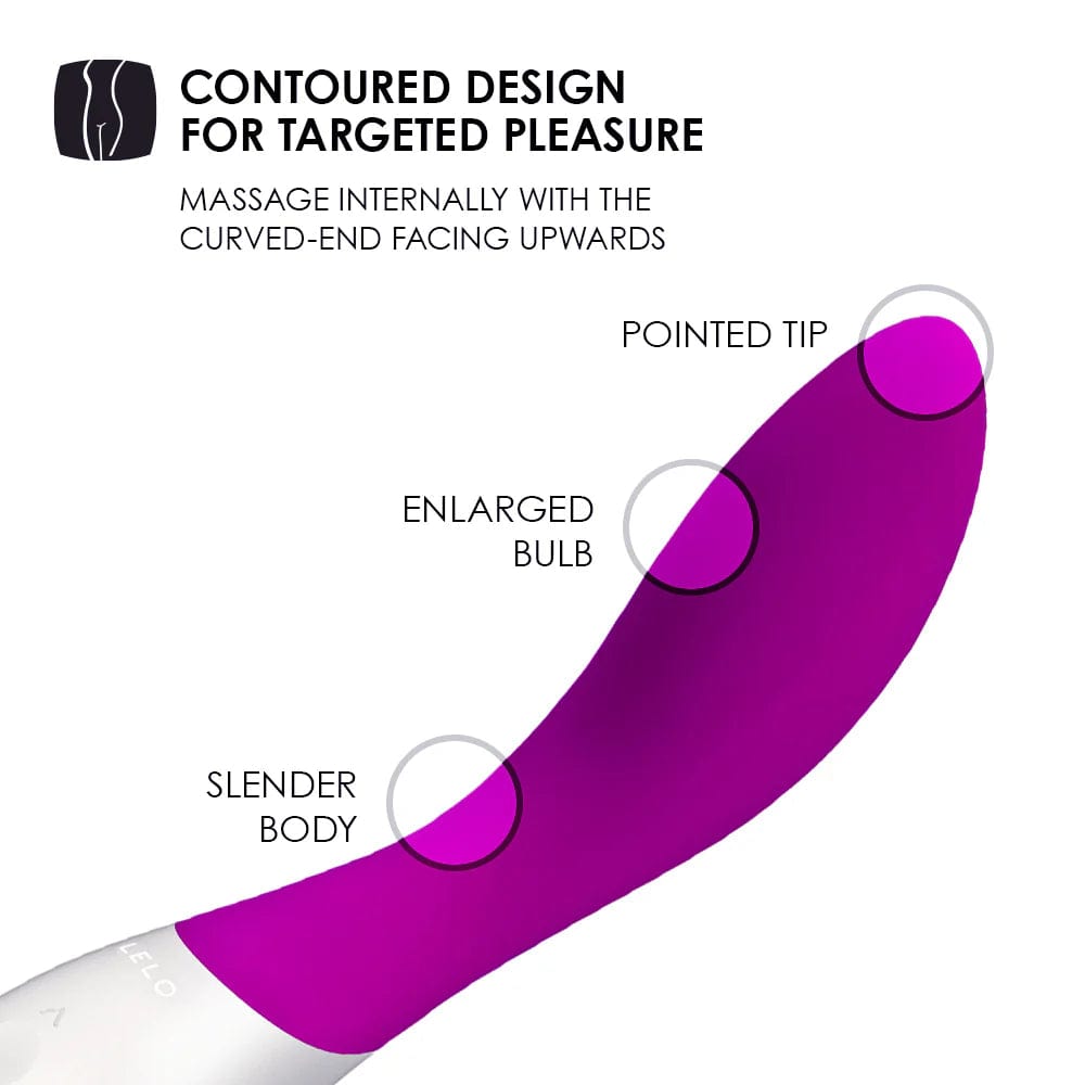 Lelo Mona Wave Rose & Black - Premium Vibrator with Wave Motion