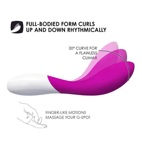 Lelo Mona Wave Rose & Black - Premium Vibrator with Wave Motion