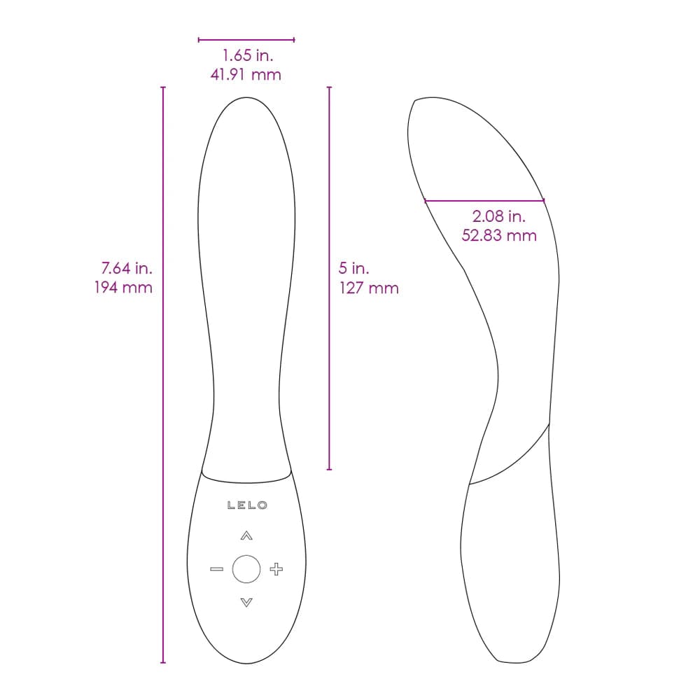 Lelo Mona Wave Rose & Black - Premium Vibrator with Wave Motion