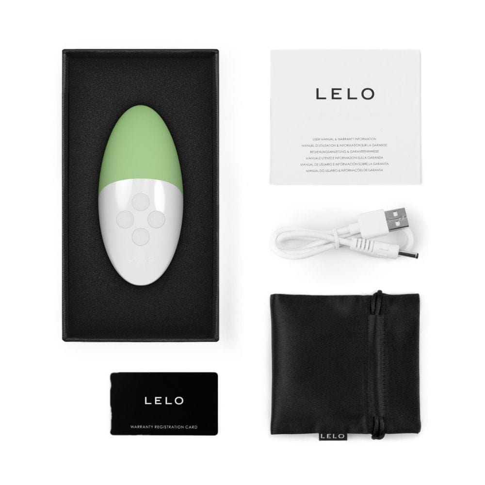 Lelo - Siri 3 Sound-Activated Clitoral Vibrator Pistachio Cream