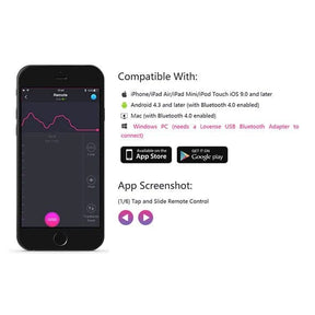 Lovense - Lush 2 App Controlled Vibrator