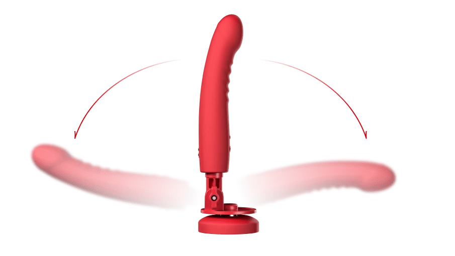 Lovense Mission 2 Powerful Vibrating Suction Cup Dildo App Controlled