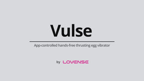Lovense - Vulse App-controlled hands-free thrusting egg vibrator