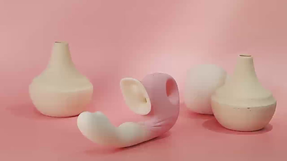 Yeain  Fantasia APP Remote-Controlled Clitoral Suction Vibrator | Powerful Vacuum Air Pulse & Vibration   APP远程控制阴蒂吮吸震动器｜强力真空气压脉冲与震动刺激