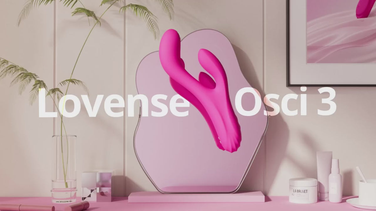 Lovense - Osci 3 App-Controlled Heating Rabbit Vibrator