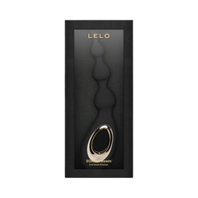 Lelo - Soraya Beads Rechargeable Silicone Anal Massager Black / Violet Dusk