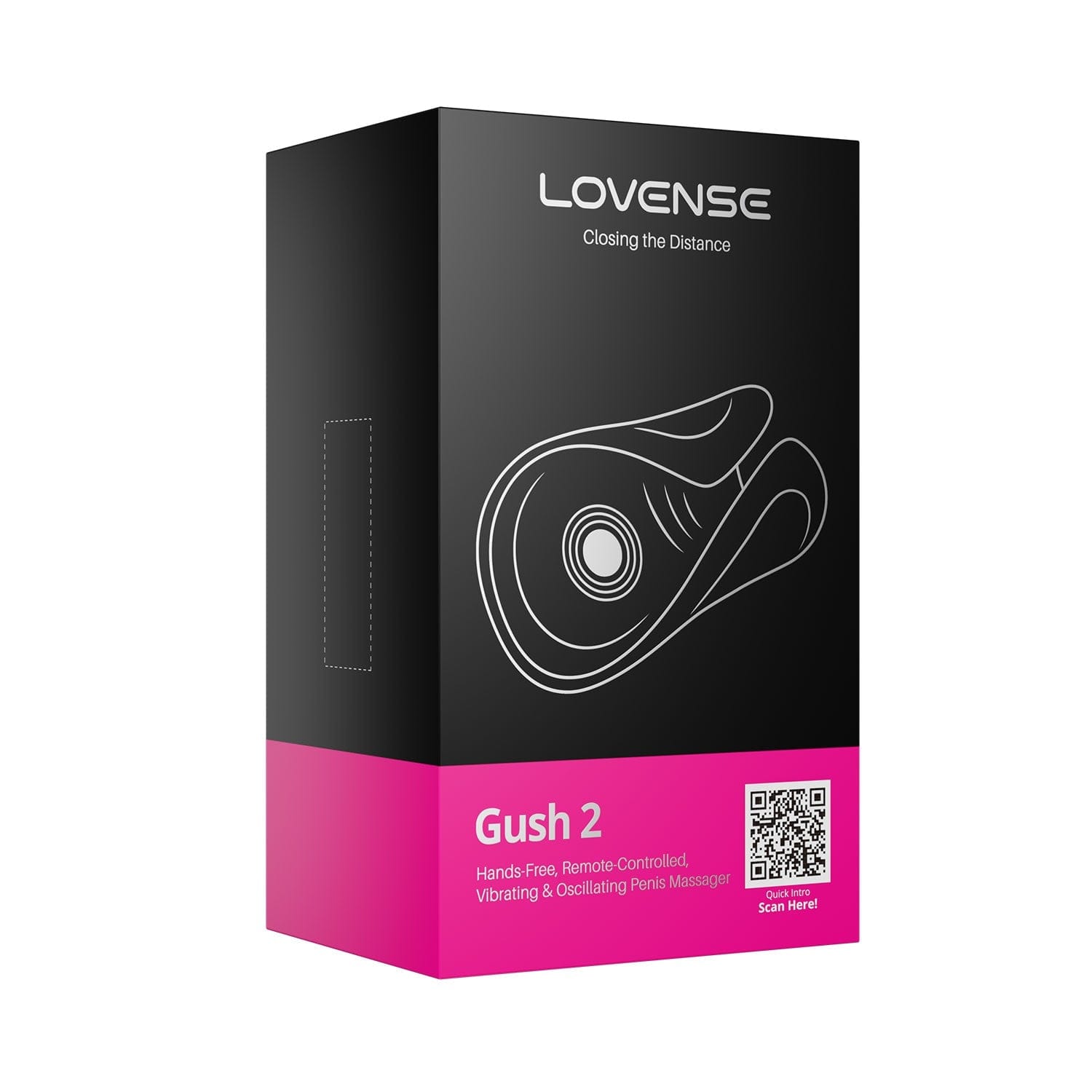 Lovense - Gush 2 Remote-Controlled Oscillating Penis Massager