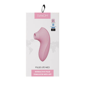 SVAKOM Pulse Lite Neo App-Controlled Clitoral Stimulator 司沃康 Pulse Lite Neo 智能APP遥控脉冲吮吸器