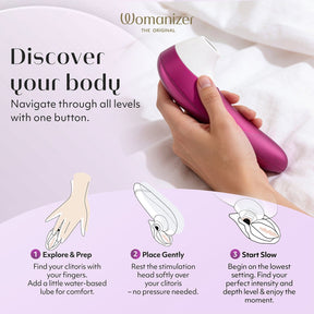PRE-ORDER: Womanizer PRO Clitoral Stimulator