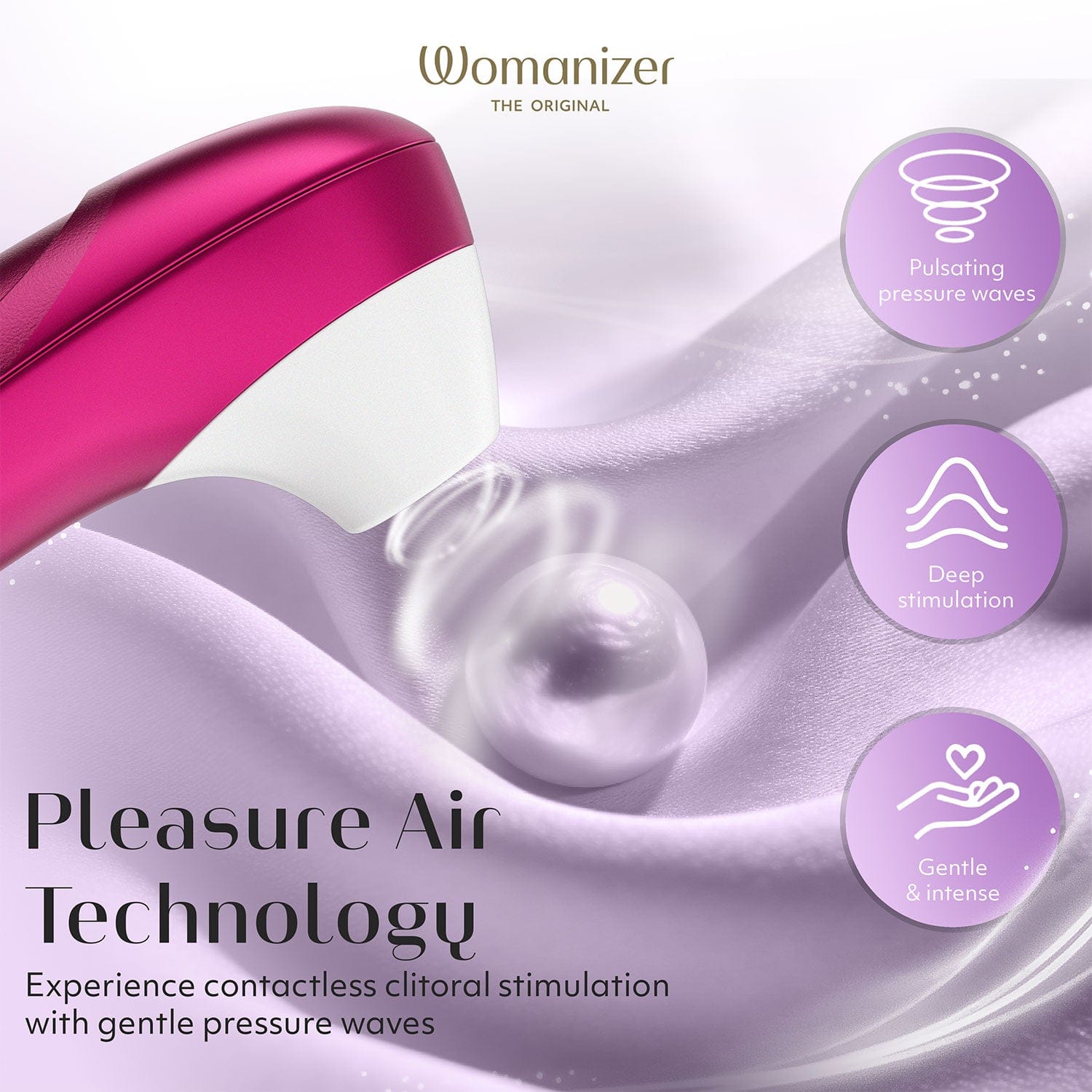 PRE-ORDER: Womanizer PRO Clitoral Stimulator