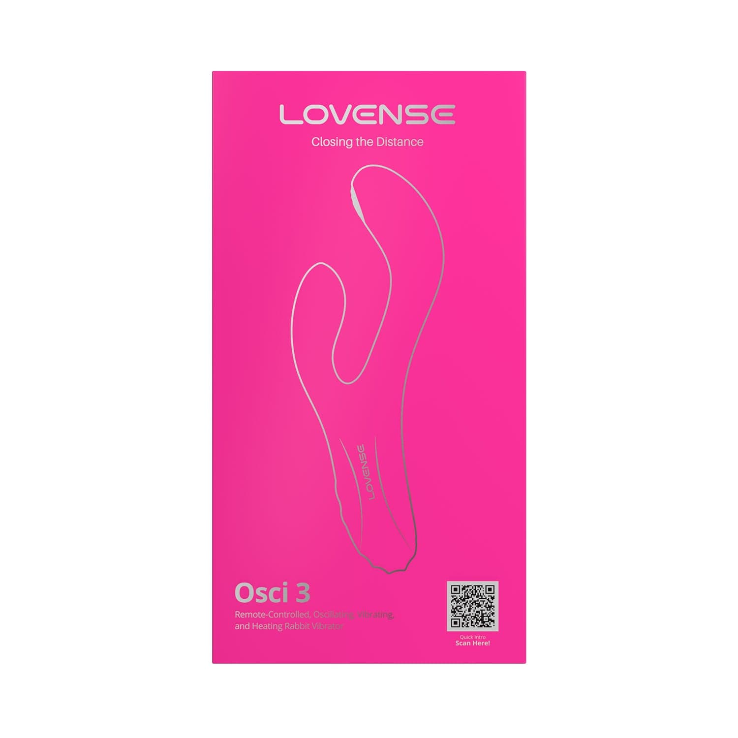 Lovense - Osci 3 App-Controlled Heating Rabbit Vibrator