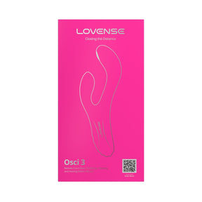 Lovense - Osci 3 App-Controlled Heating Rabbit Vibrator