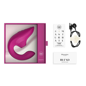 Womanizer - Blend Rabbit Vibrator With Pleasure Air technology (Tester KIT)