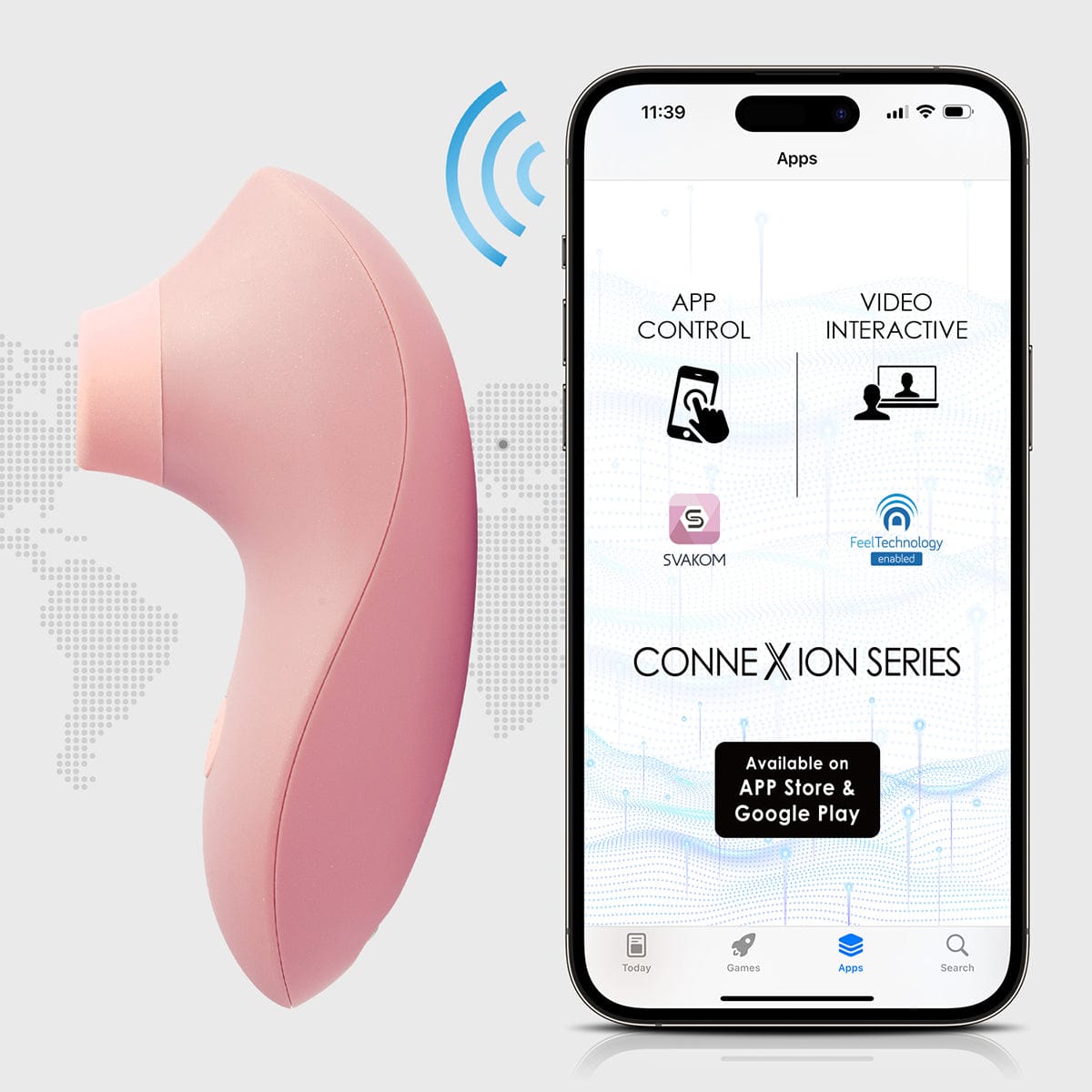 SVAKOM Pulse Lite Neo App-Controlled Clitoral Stimulator 司沃康 Pulse Lite Neo 智能APP遥控脉冲吮吸器